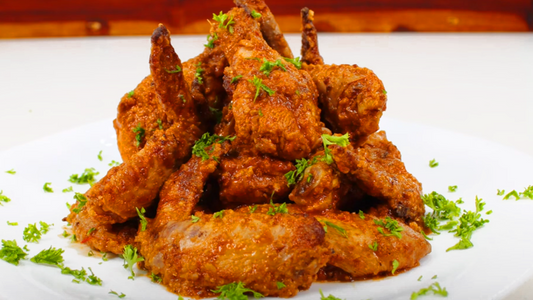Alitas BBQ picantes